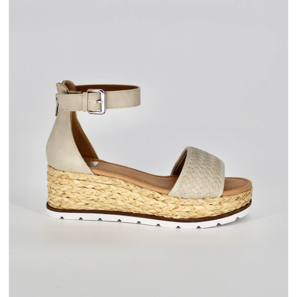 DV by Dolce Vita Shoes - Dv Dolce Vita Barkly Espadrille Sandal in Stone Women’s Size 8 NEW